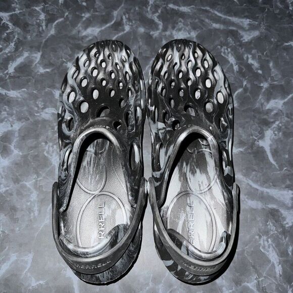 Merrell Hydro Moc Black Outdoor Comfort Breathable Water Shoes Men’s Size 9 - Picture 6 of 8